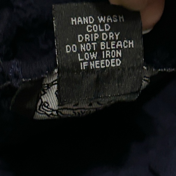 Angie Peek a boo Sundress Fairy Country Festival Tiered Women L Midnight Blue - Picture 9 of 9